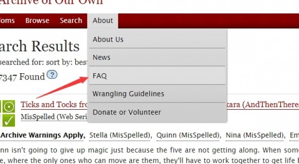 ao3应用界面预览